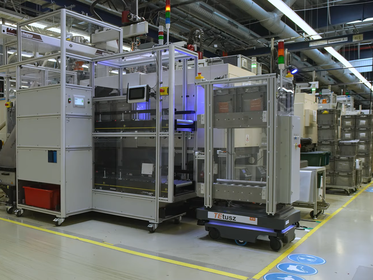 Six MiR200s Improve Intralogistics at TE Connectivity’s Hungarian Plant