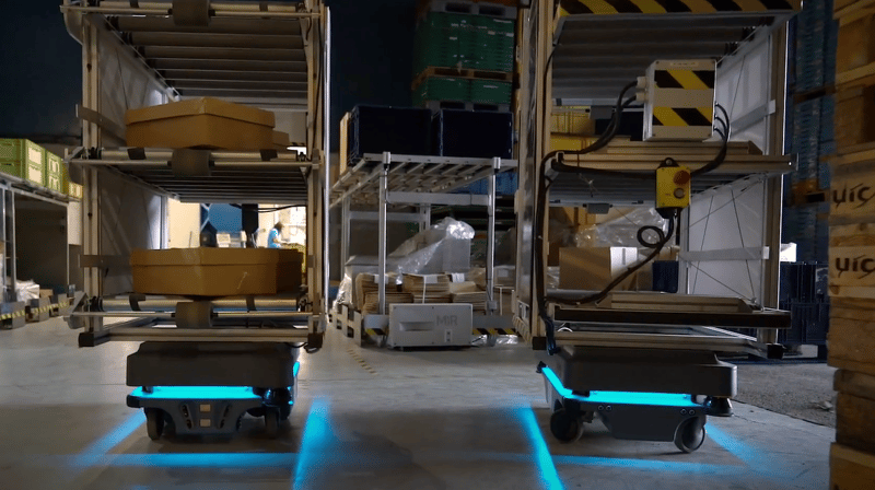 TB Spain Injection achieves significant gains in production capacity with two MiR robots(1)