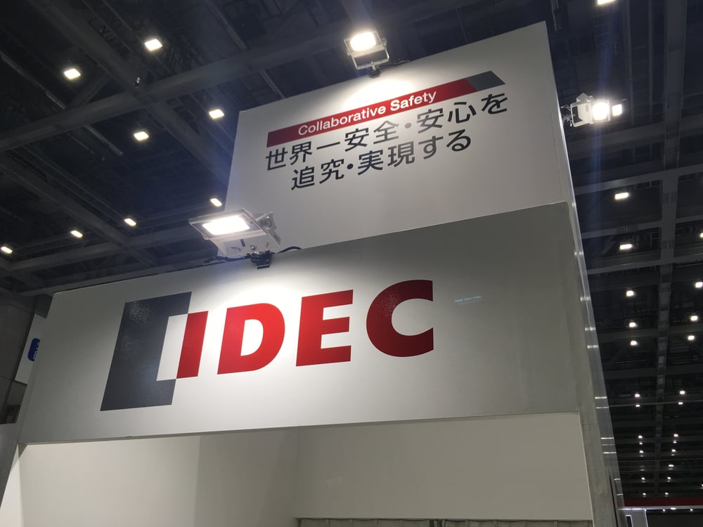 国際ロボット展IDECブース