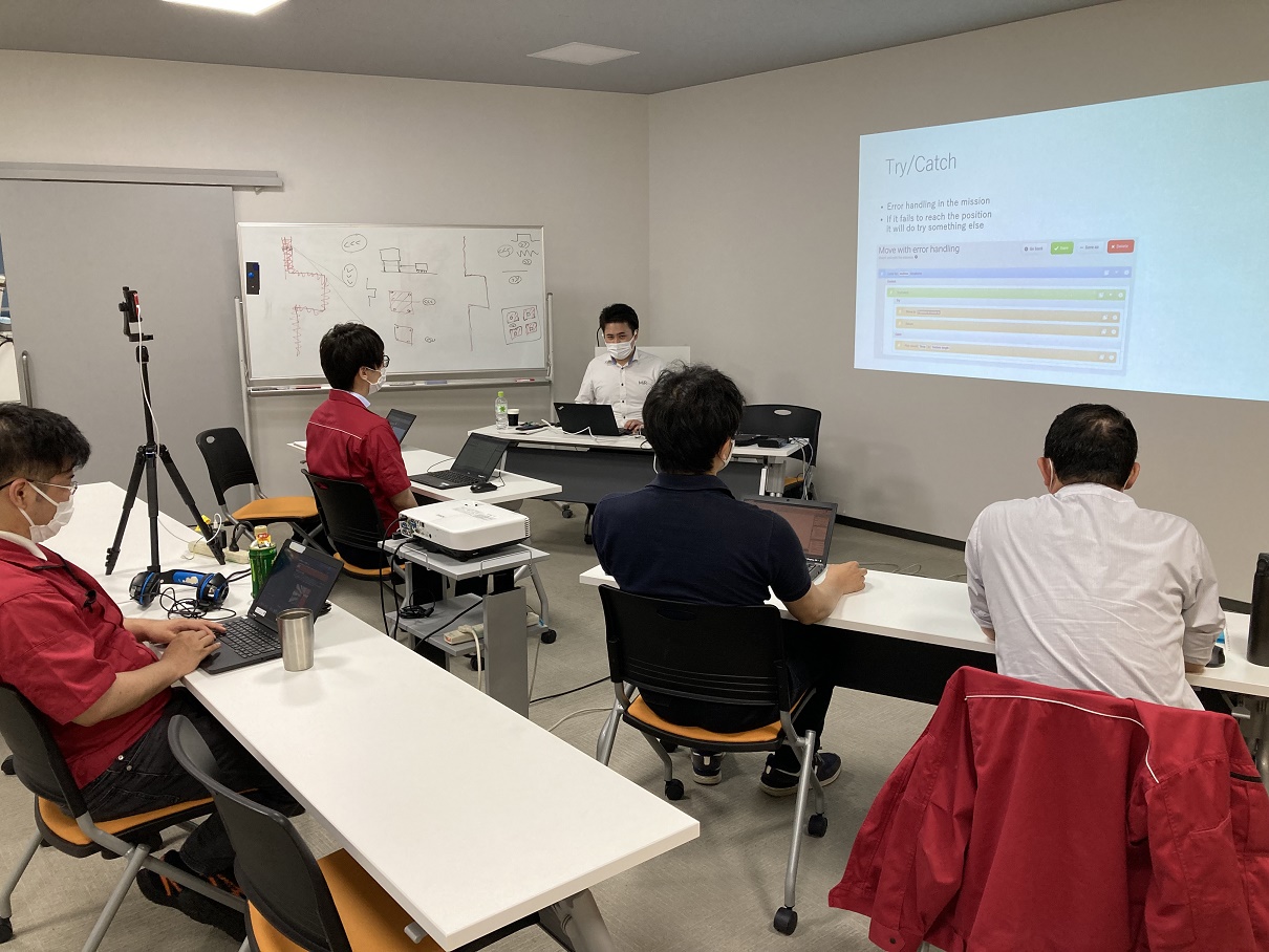 MiRロボット運行管理システム「MiR Fleet」代理店トレーニング実施報告