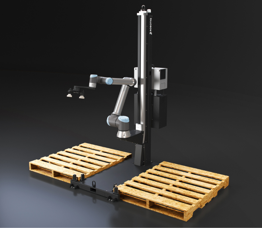 Robotiqパレタイジングソリューションキット実機見学
